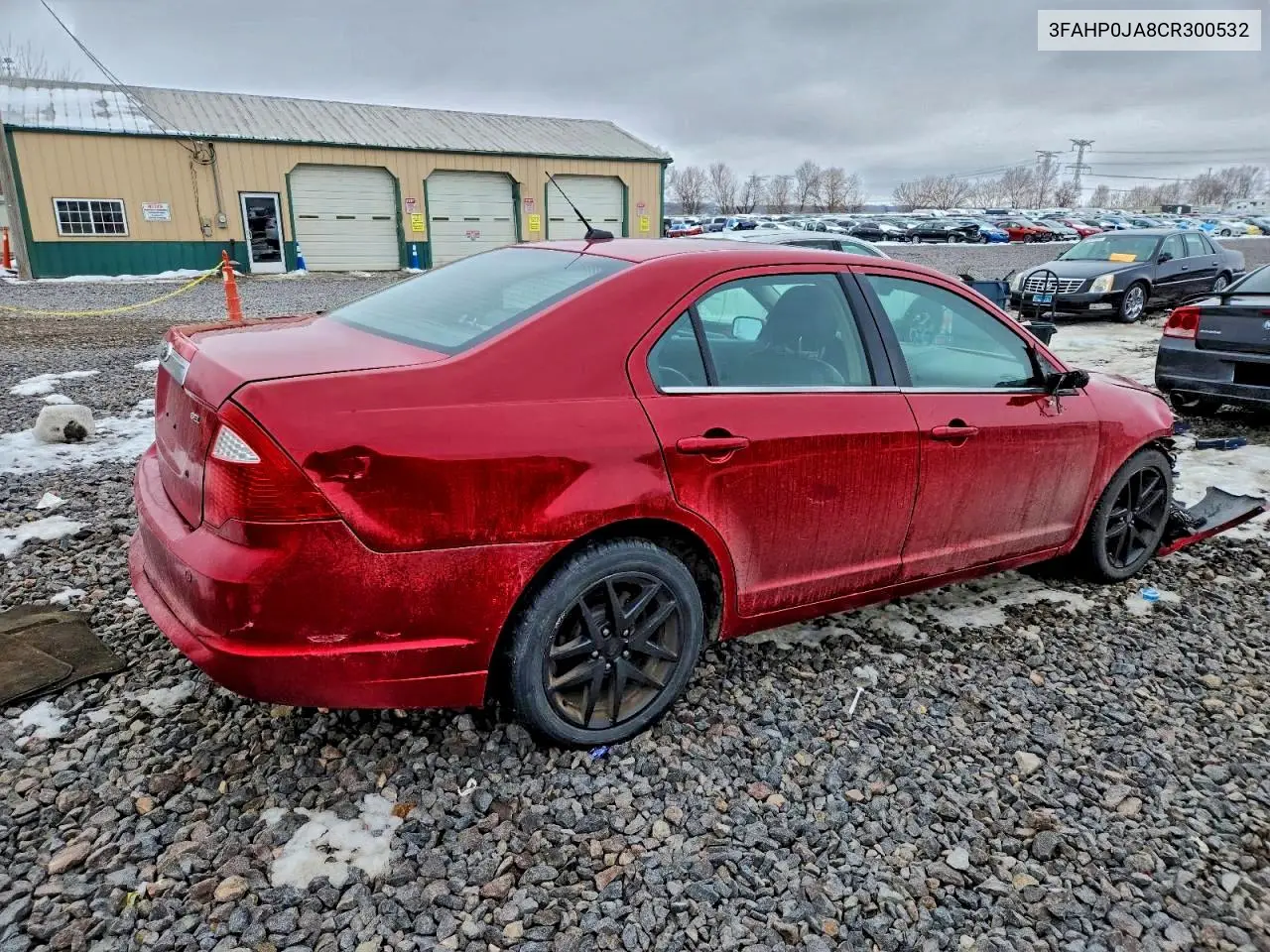 3FAHP0JA8CR300532 2012 Ford Fusion Sel