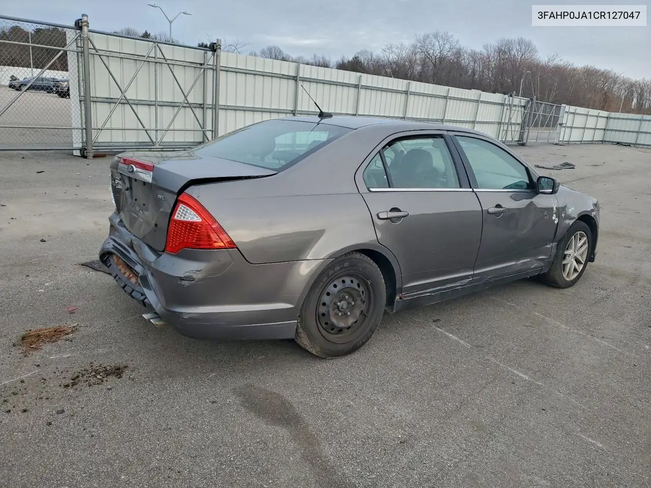 3FAHP0JA1CR127047 2012 Ford Fusion Sel