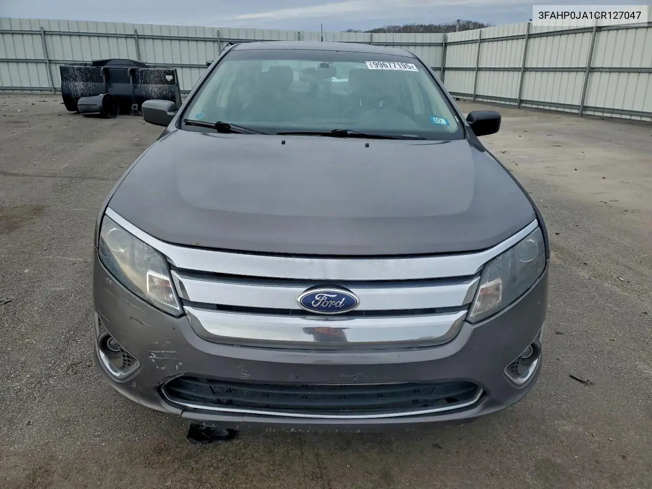 3FAHP0JA1CR127047 2012 Ford Fusion Sel