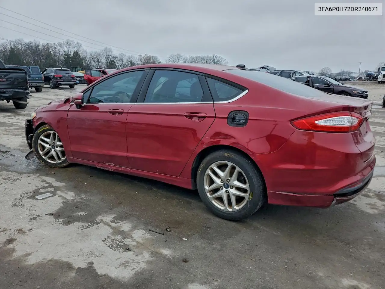 3FA6P0H72DR240671 2013 Ford Fusion Se