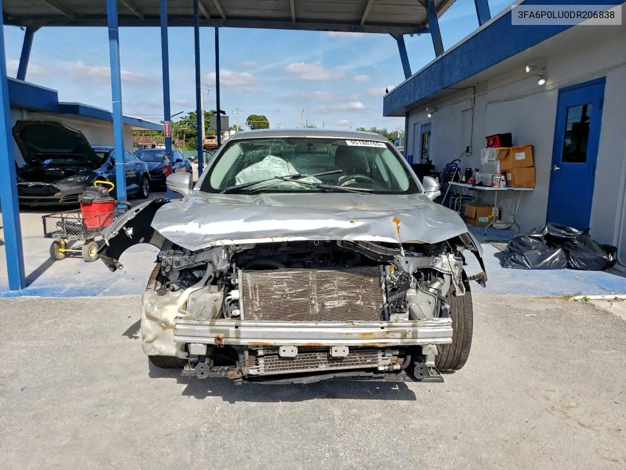 3FA6P0LU0DR206838 2013 Ford Fusion Se Hybrid