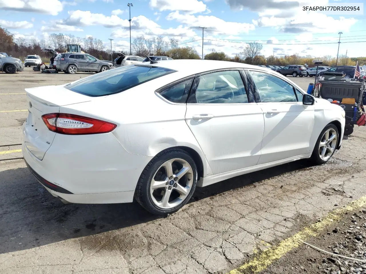 3FA6P0H77DR302954 2013 Ford Fusion Se
