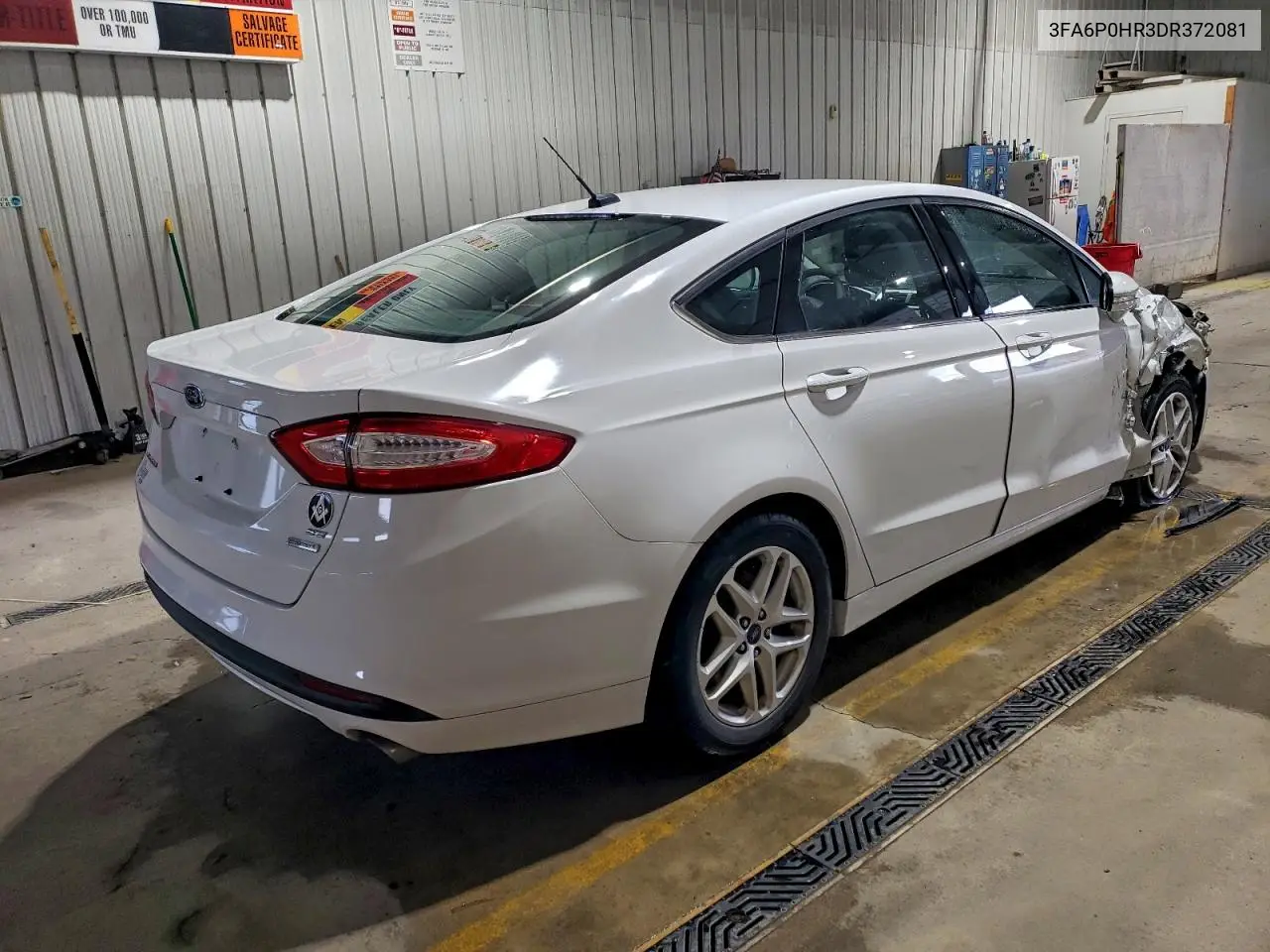3FA6P0HR3DR372081 2013 Ford Fusion Se