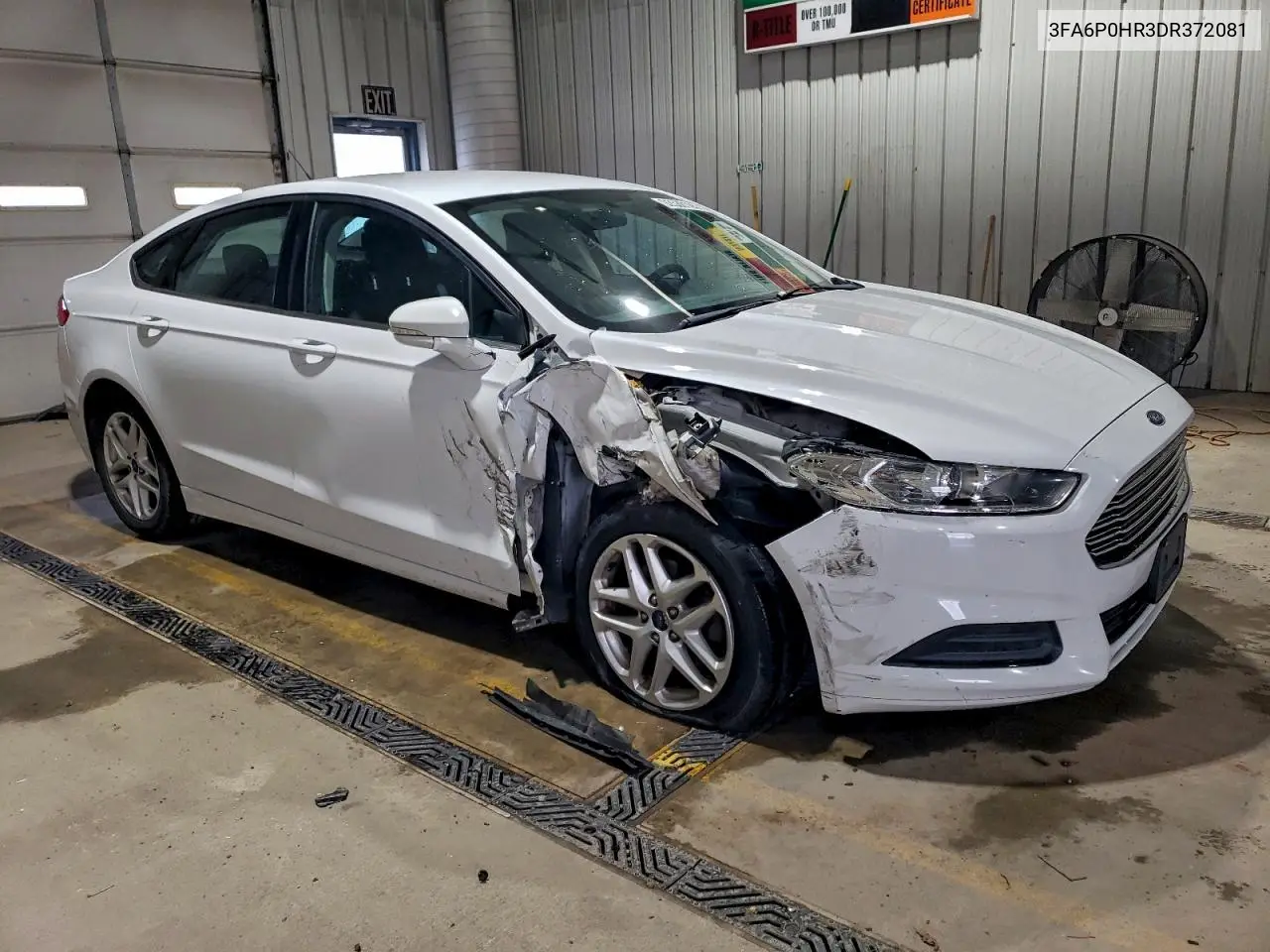 3FA6P0HR3DR372081 2013 Ford Fusion Se