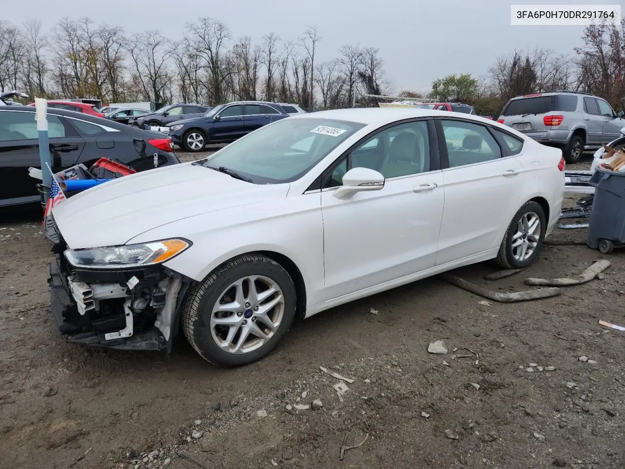 3FA6P0H70DR291764 2013 Ford Fusion Se