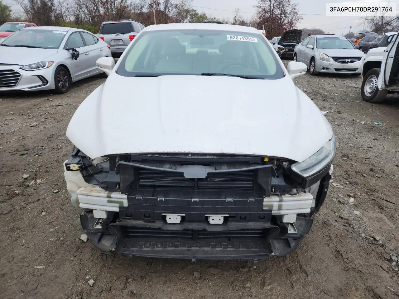 3FA6P0H70DR291764 2013 Ford Fusion Se