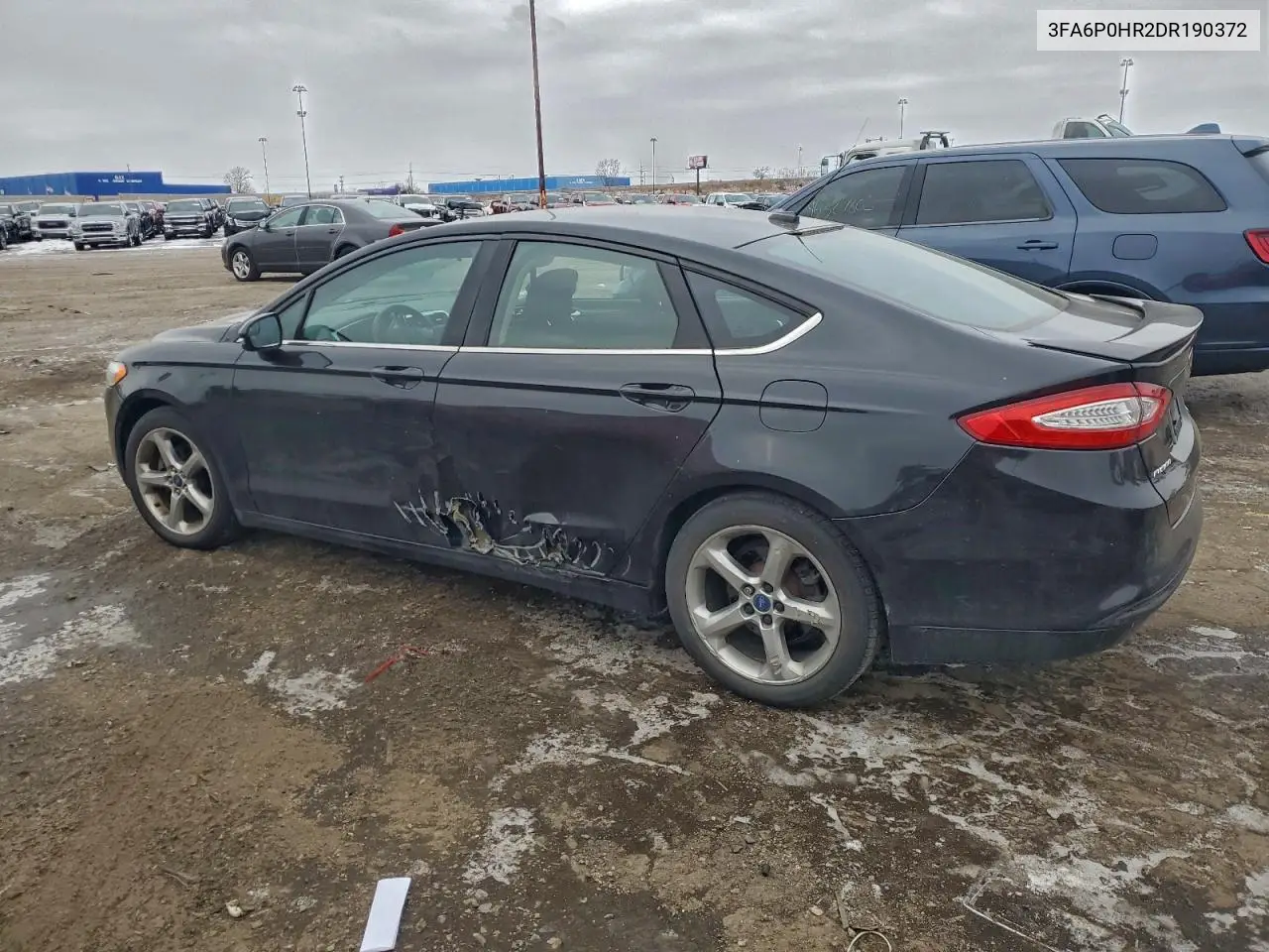 3FA6P0HR2DR190372 2013 Ford Fusion Se