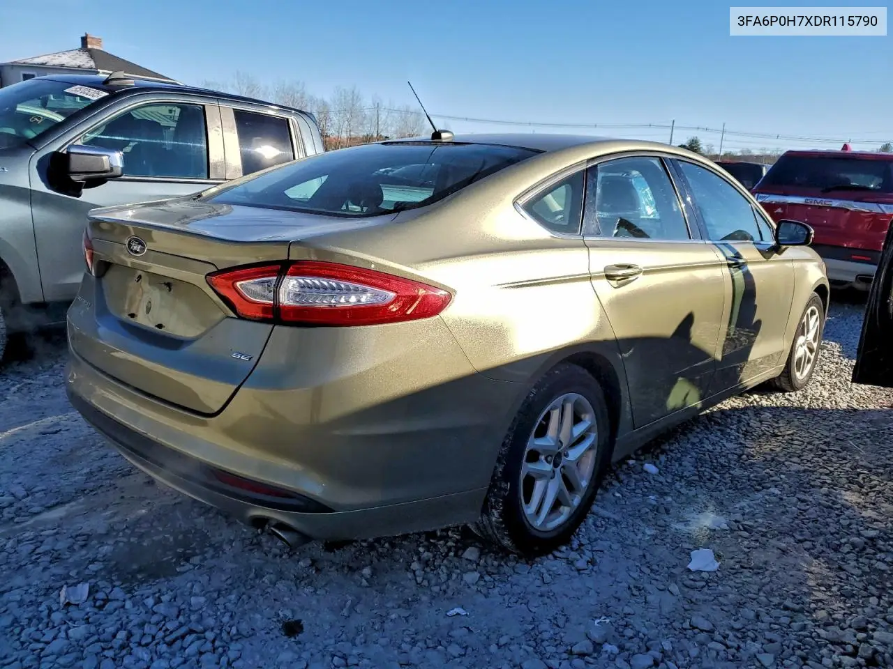 3FA6P0H7XDR115790 2013 Ford Fusion Se