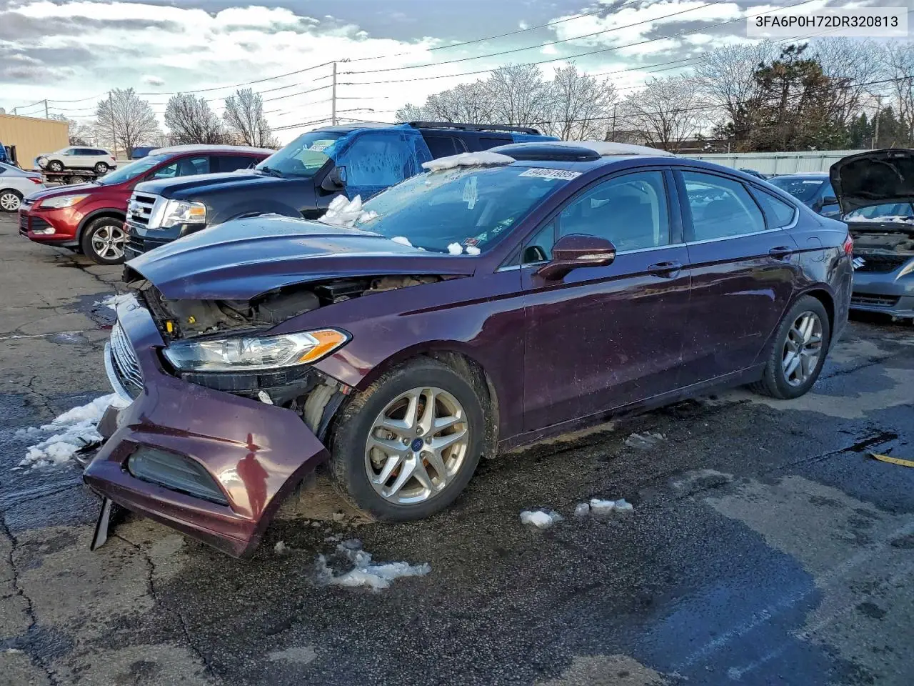 3FA6P0H72DR320813 2013 Ford Fusion Se
