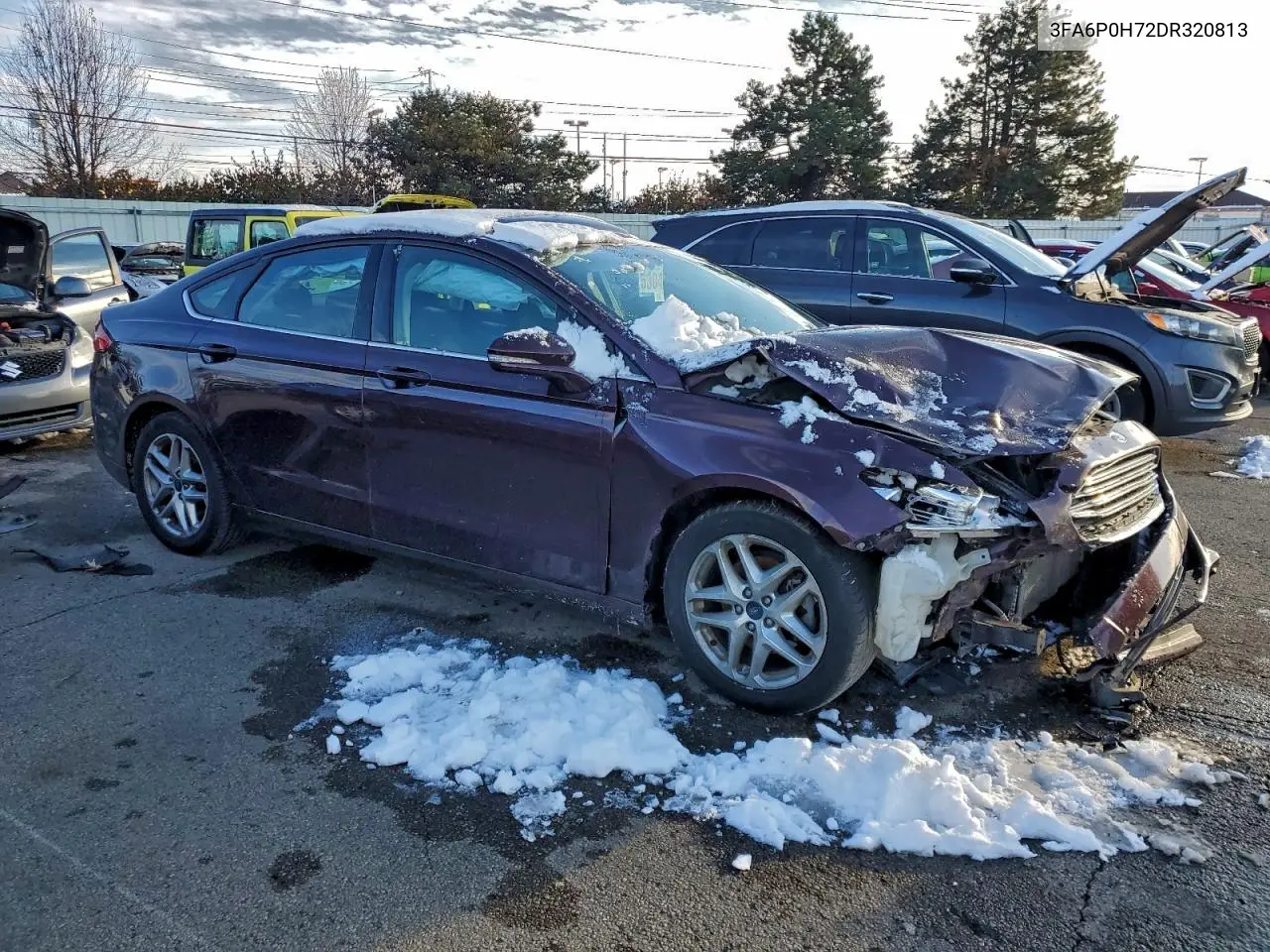 3FA6P0H72DR320813 2013 Ford Fusion Se