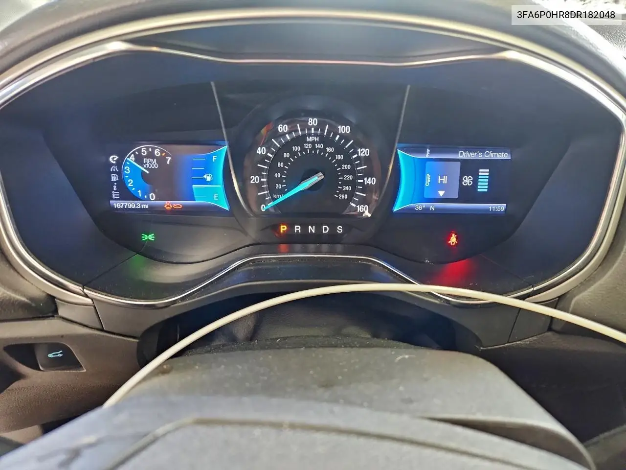 3FA6P0HR8DR182048 2013 Ford Fusion Se