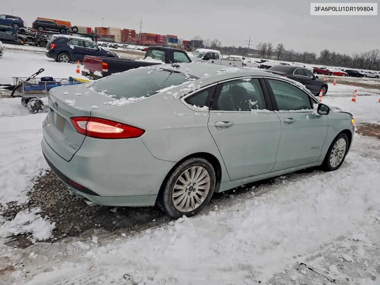 3FA6P0LU1DR199804 2013 Ford Fusion Se Hybrid