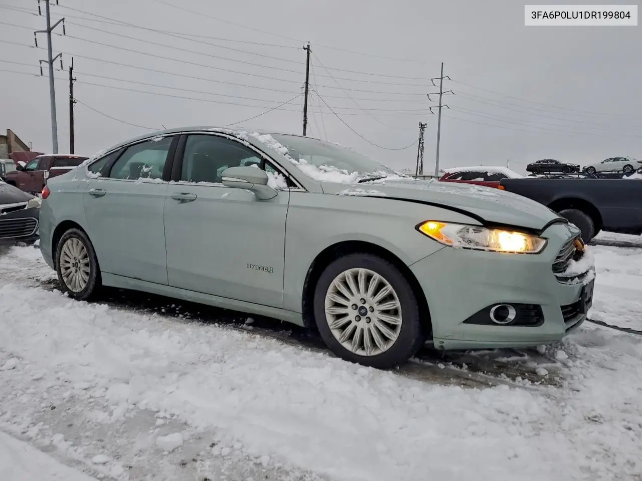 3FA6P0LU1DR199804 2013 Ford Fusion Se Hybrid