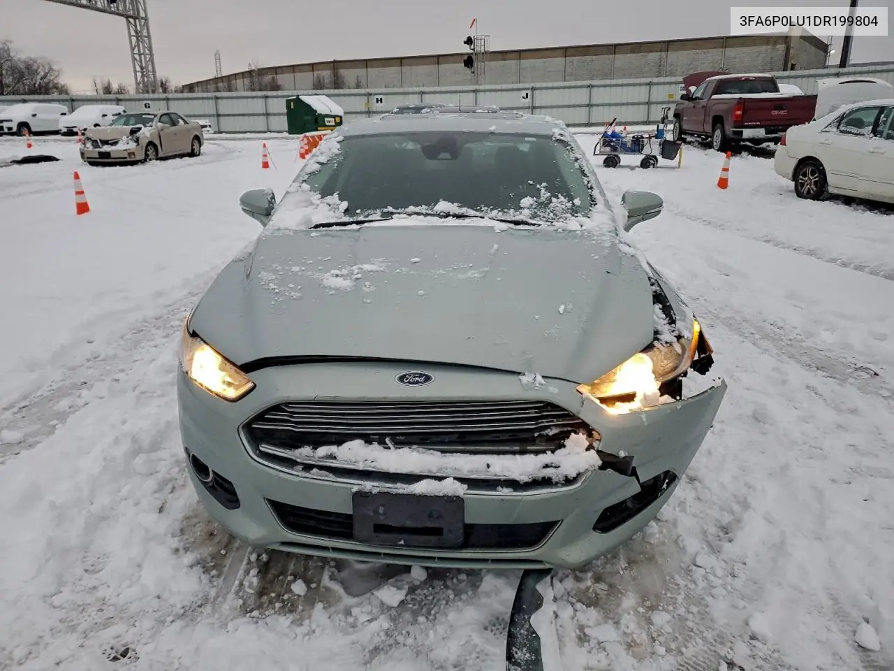 3FA6P0LU1DR199804 2013 Ford Fusion Se Hybrid