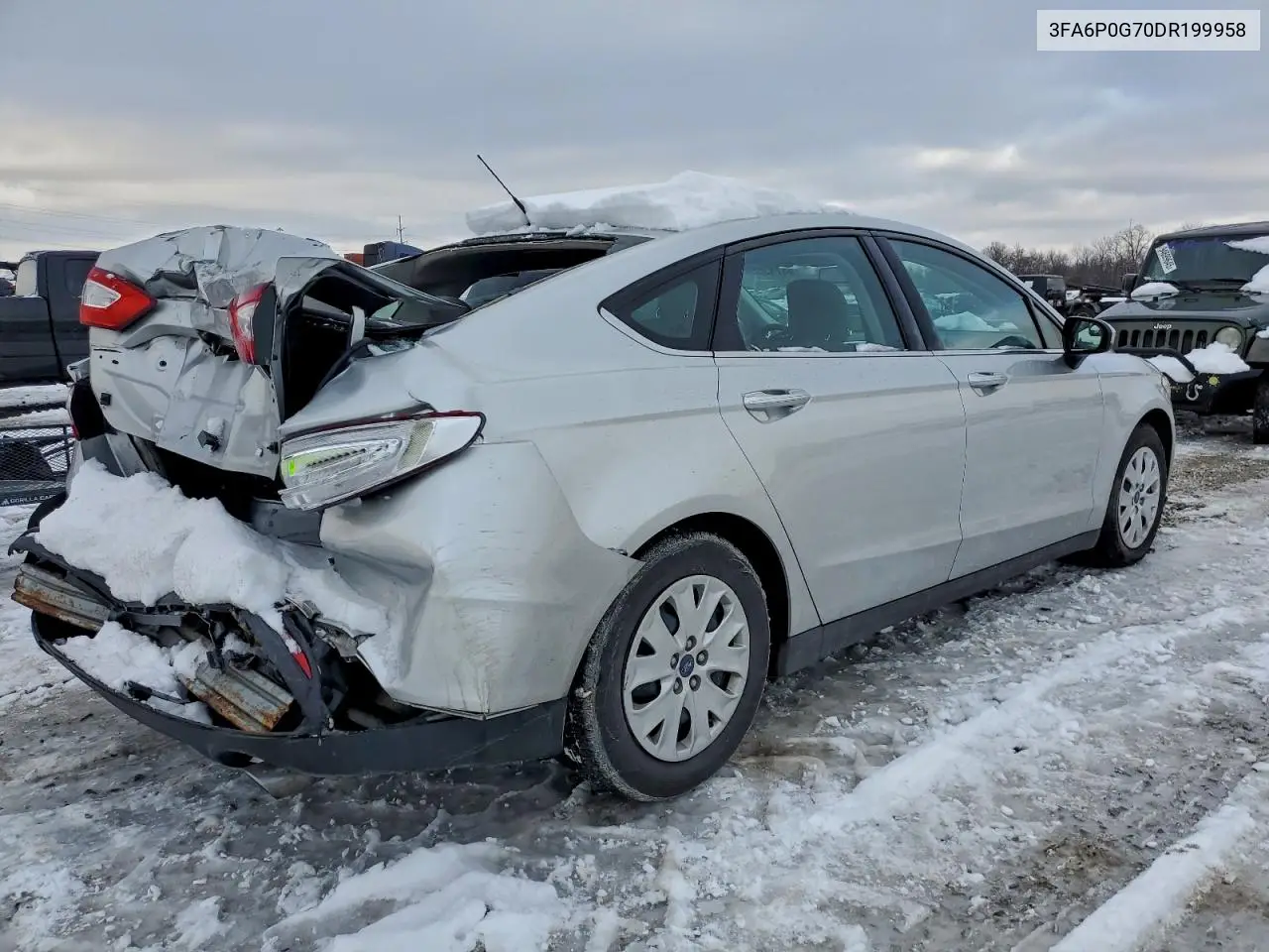 3FA6P0G70DR199958 2013 Ford Fusion S