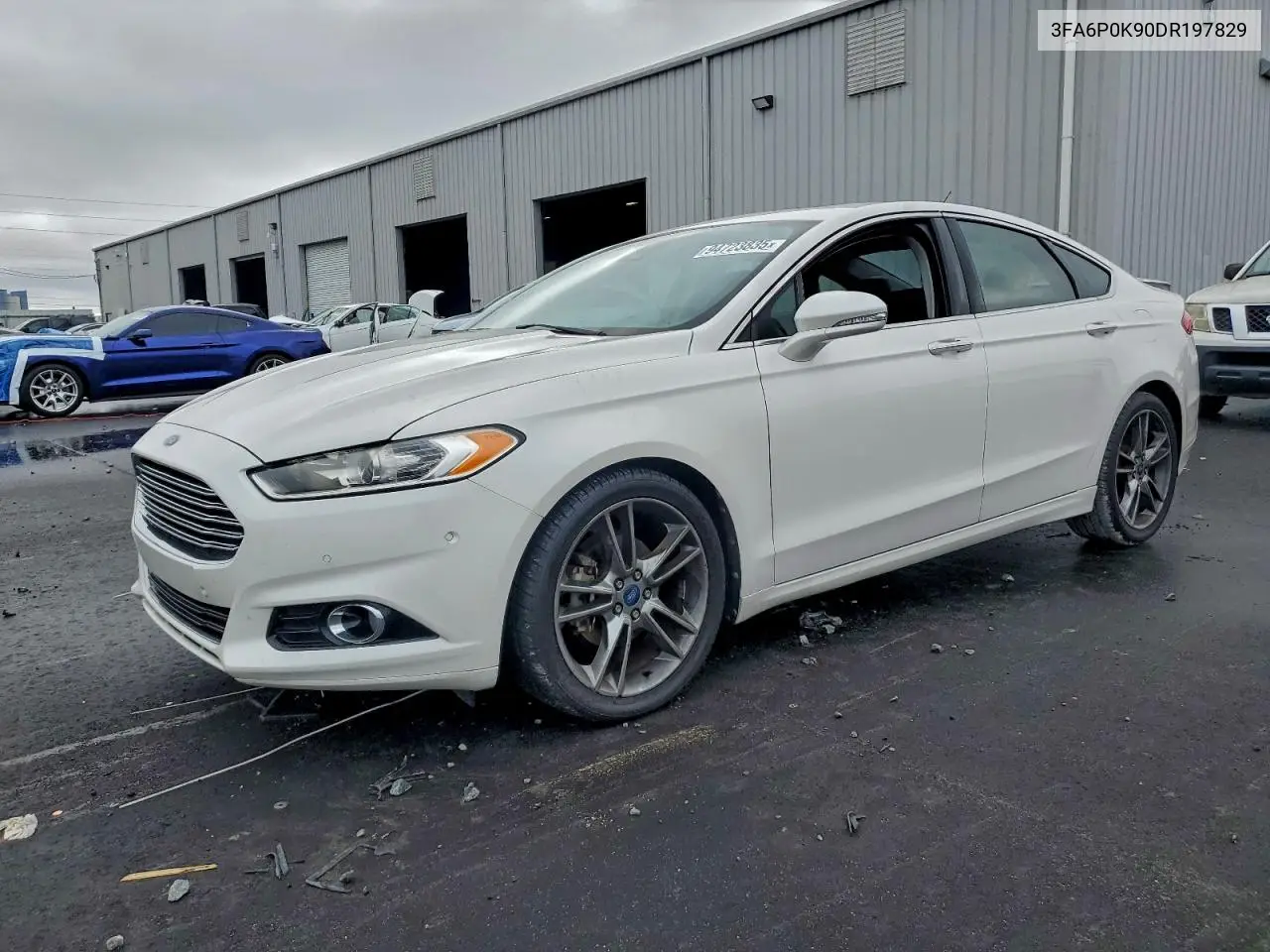 3FA6P0K90DR197829 2013 Ford Fusion Titanium