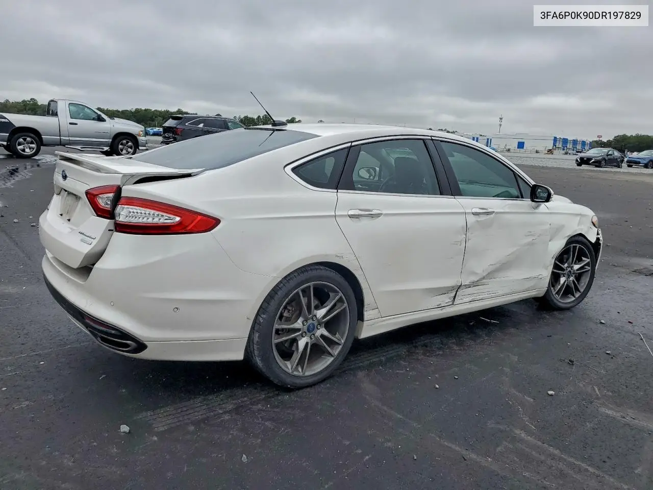 3FA6P0K90DR197829 2013 Ford Fusion Titanium