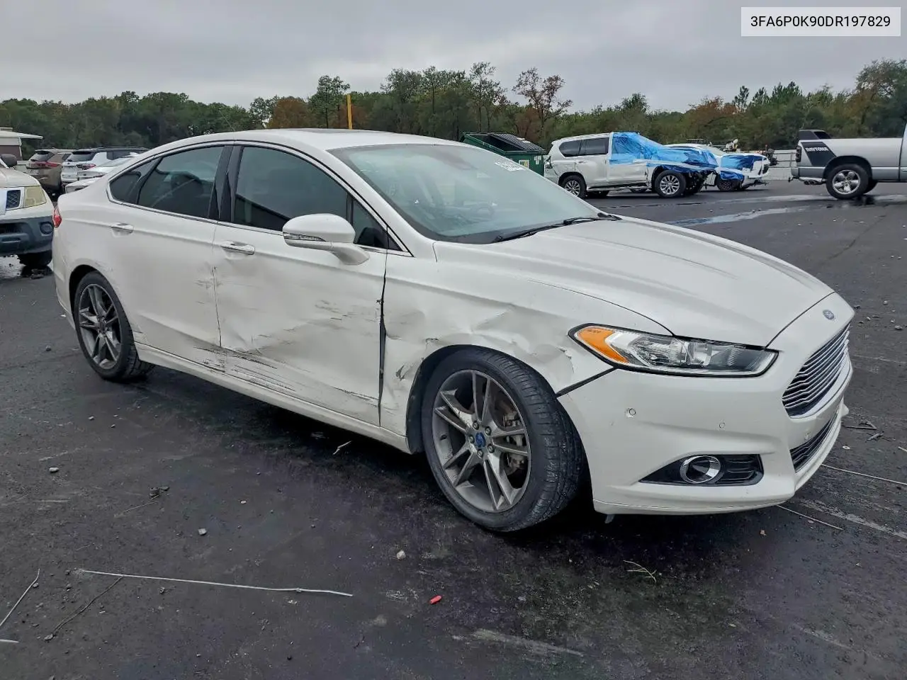 3FA6P0K90DR197829 2013 Ford Fusion Titanium