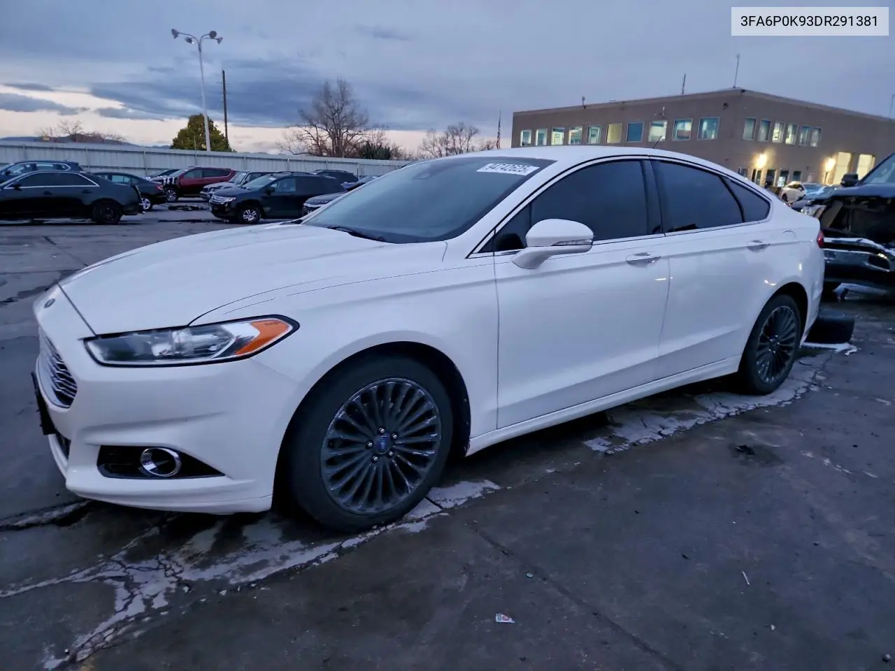 3FA6P0K93DR291381 2013 Ford Fusion Titanium