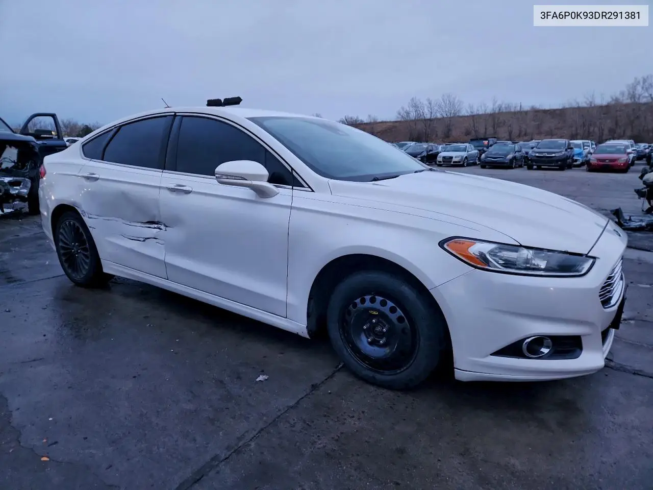 3FA6P0K93DR291381 2013 Ford Fusion Titanium