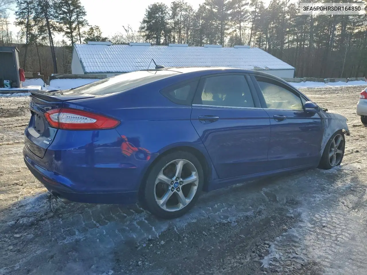 3FA6P0HR3DR164850 2013 Ford Fusion Se