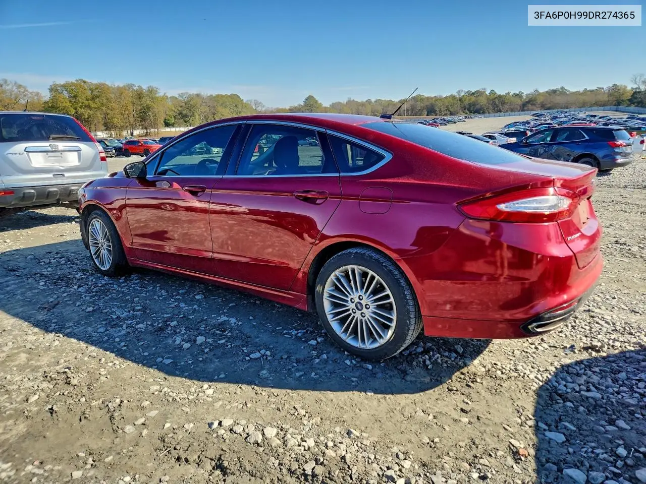3FA6P0H99DR274365 2013 Ford Fusion Se