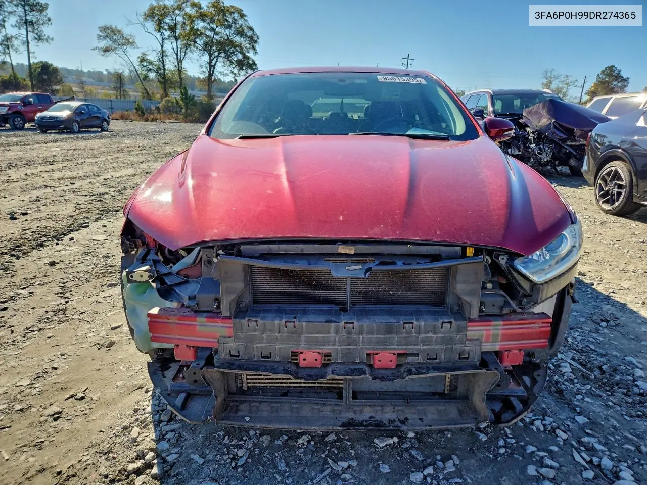 3FA6P0H99DR274365 2013 Ford Fusion Se