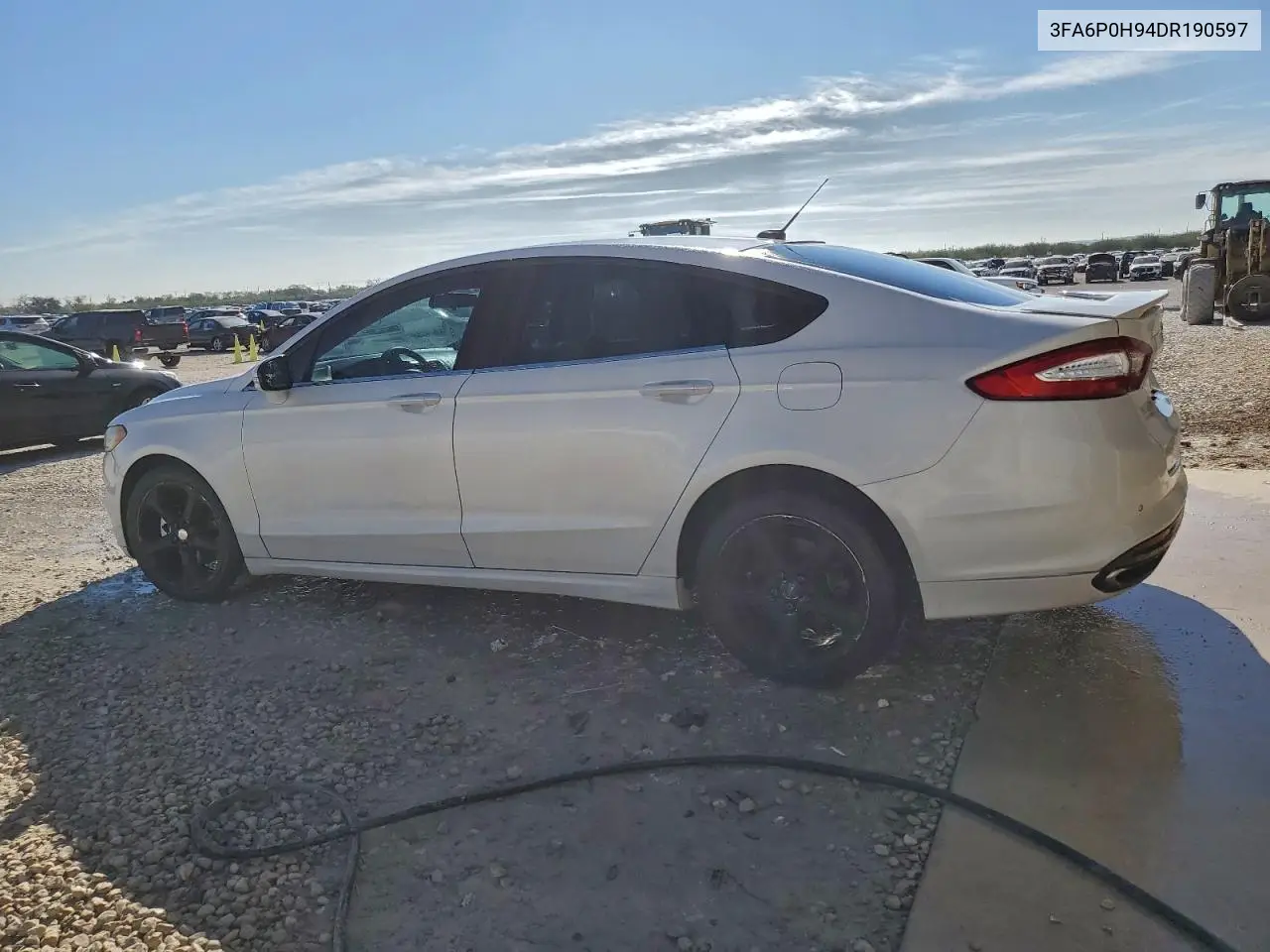 3FA6P0H94DR190597 2013 Ford Fusion Se