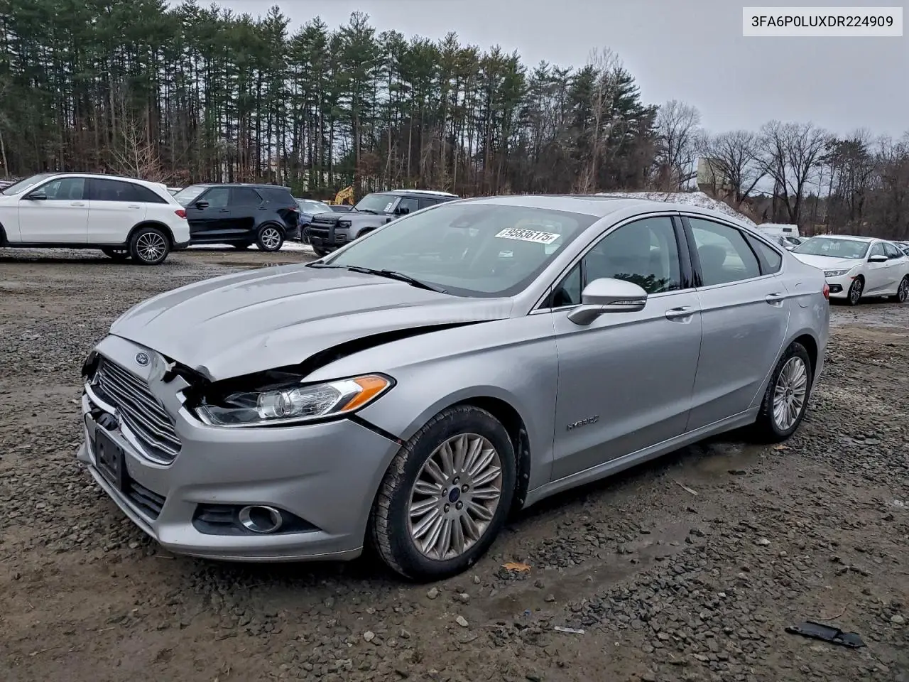 3FA6P0LUXDR224909 2013 Ford Fusion Se Hybrid