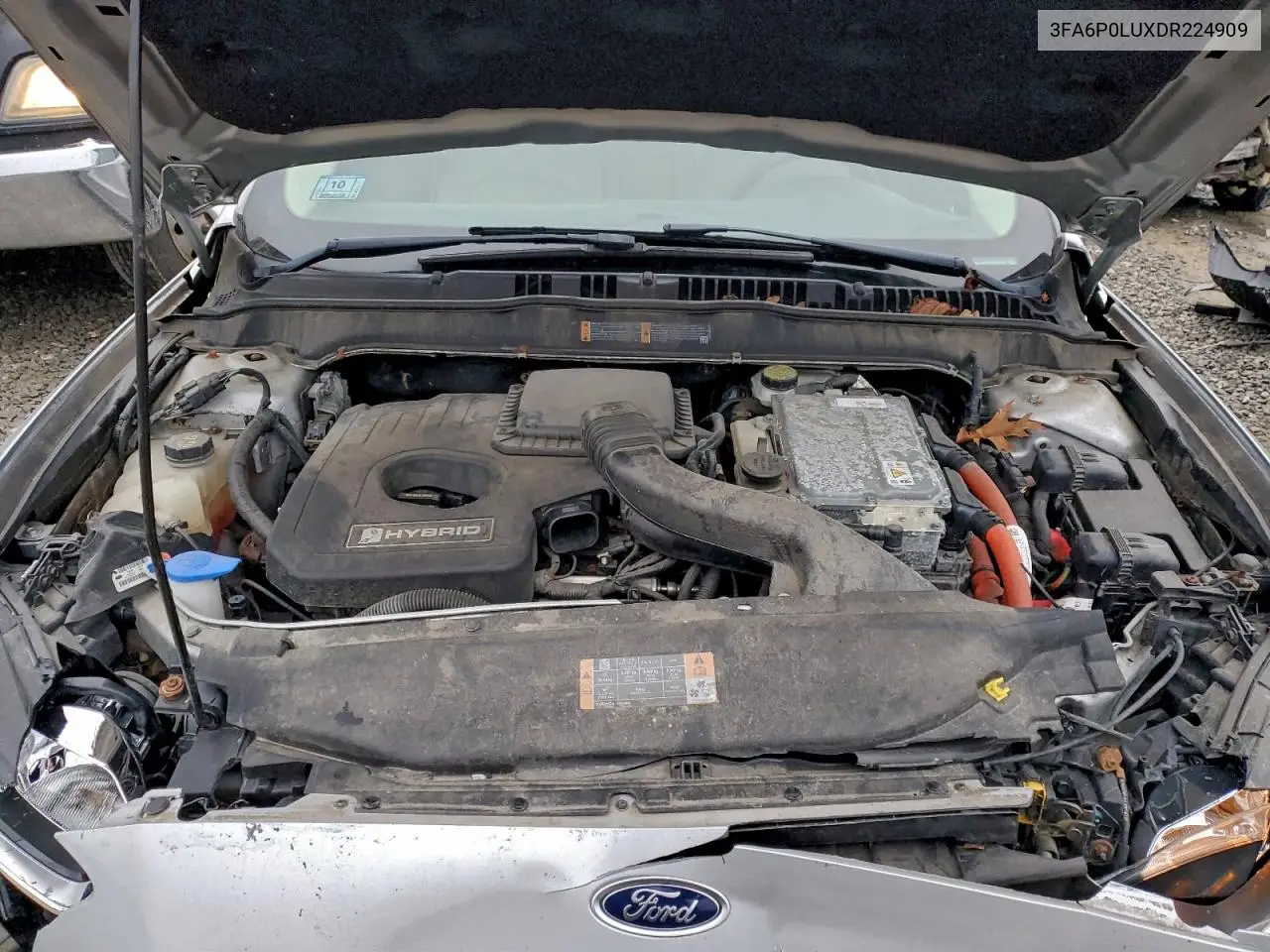 3FA6P0LUXDR224909 2013 Ford Fusion Se Hybrid