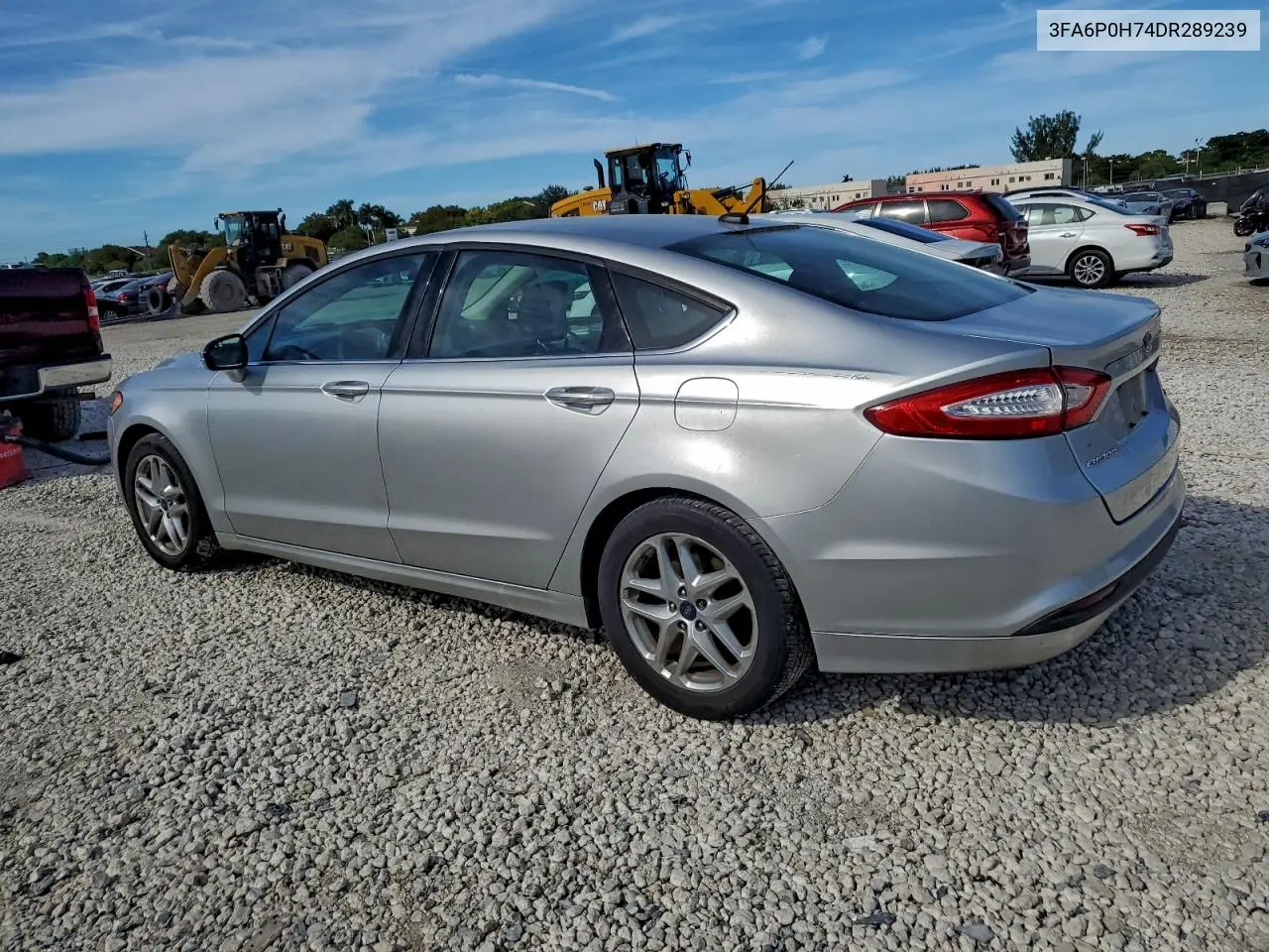 3FA6P0H74DR289239 2013 Ford Fusion Se
