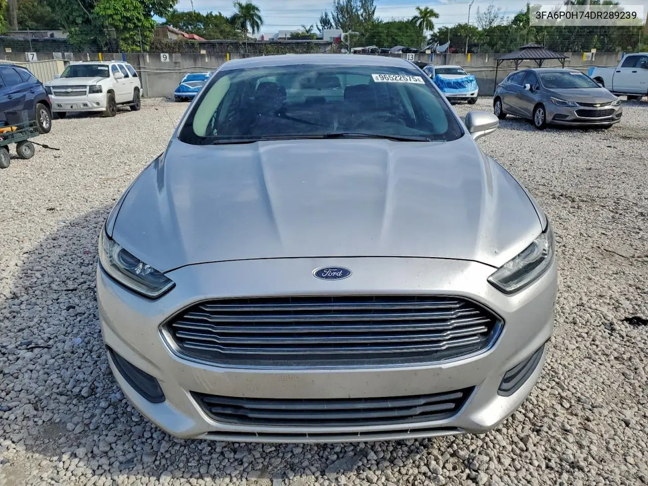 3FA6P0H74DR289239 2013 Ford Fusion Se