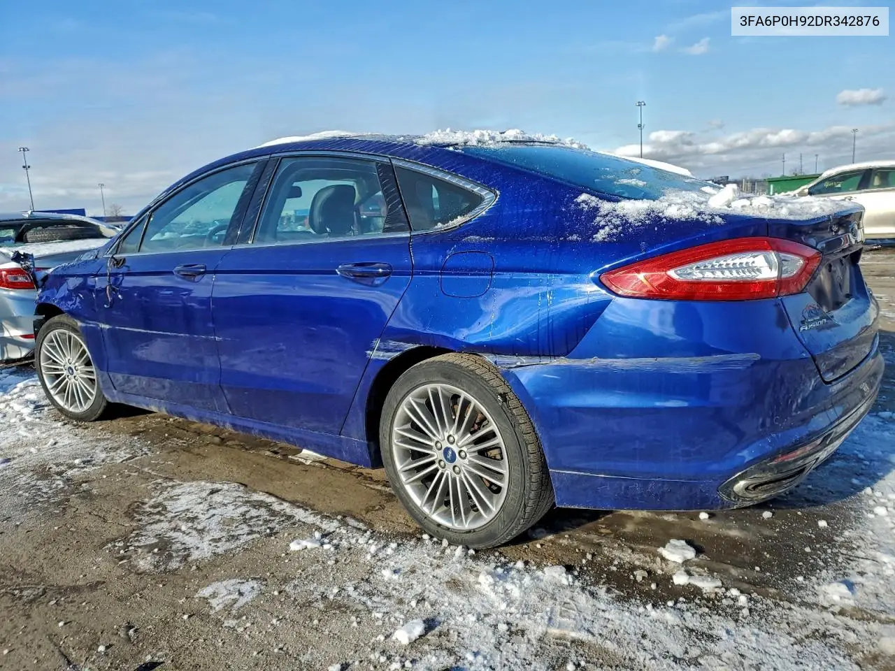 3FA6P0H92DR342876 2013 Ford Fusion Se