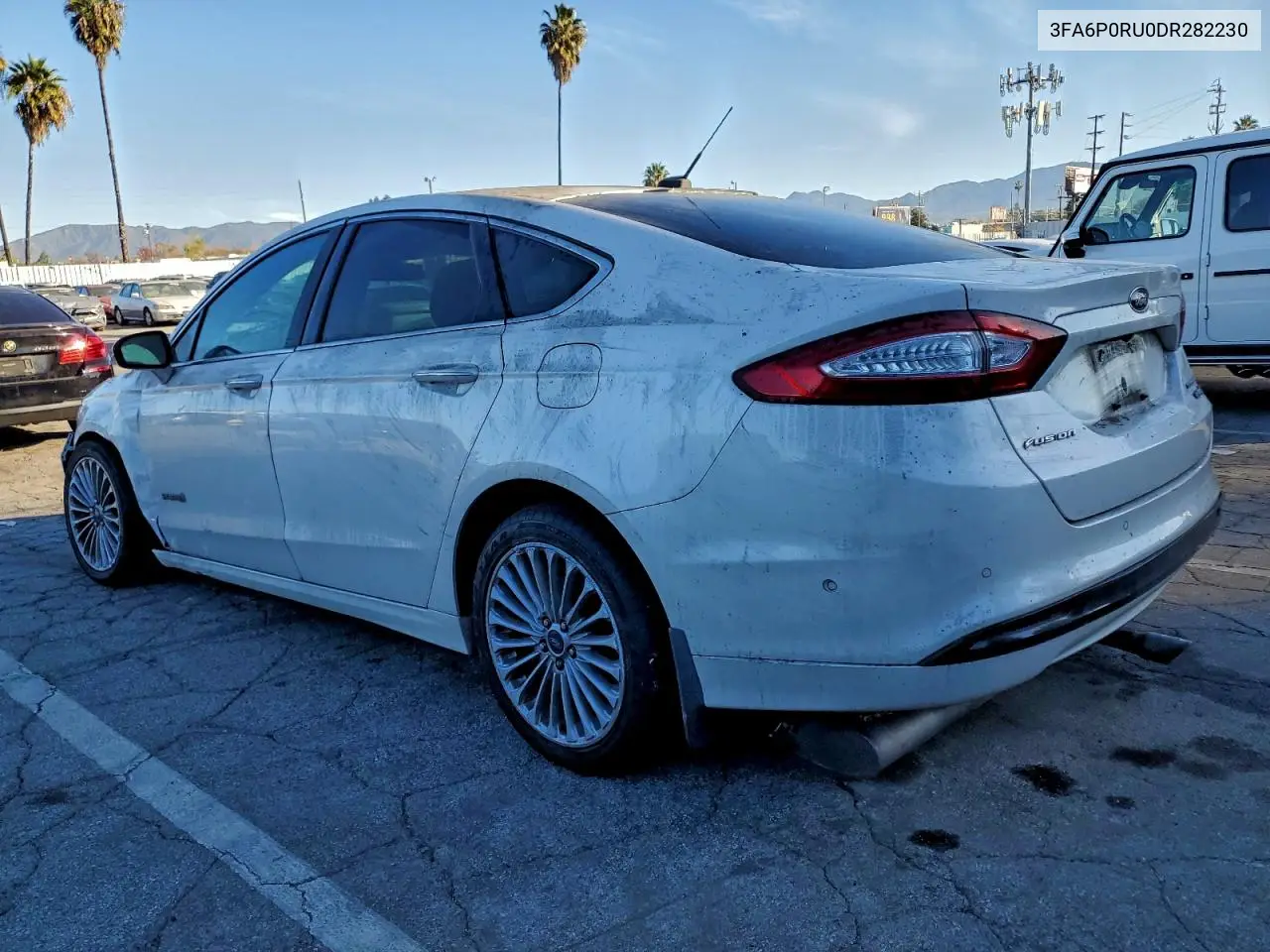 3FA6P0RU0DR282230 2013 Ford Fusion Titanium Hev