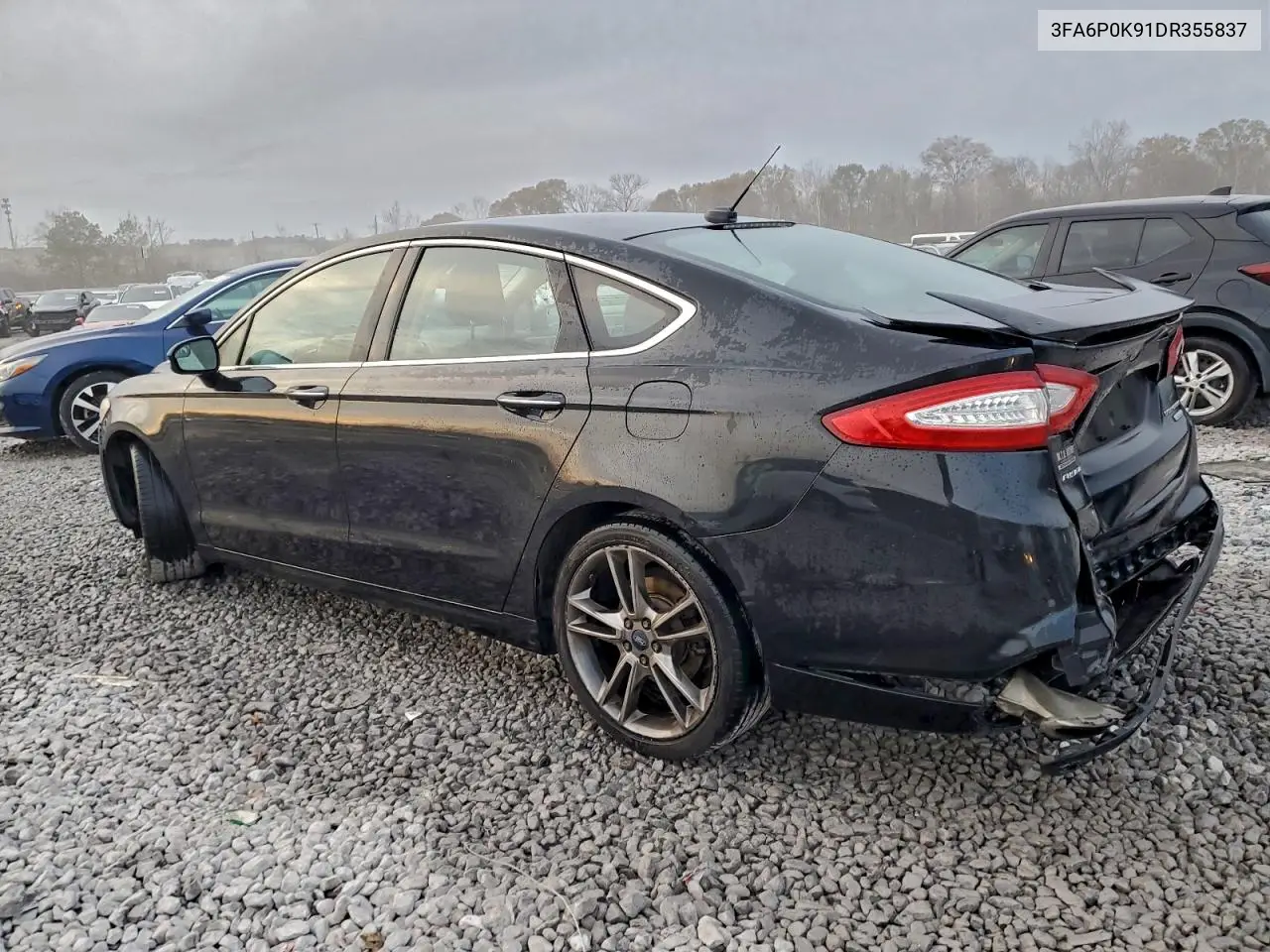 3FA6P0K91DR355837 2013 Ford Fusion Titanium