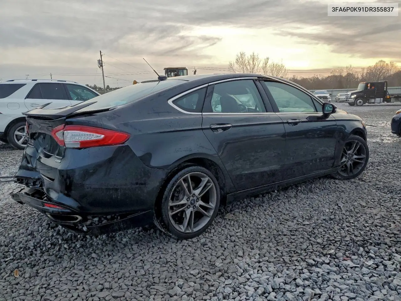 3FA6P0K91DR355837 2013 Ford Fusion Titanium