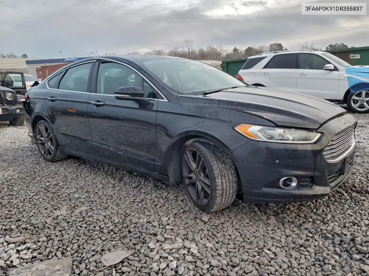 3FA6P0K91DR355837 2013 Ford Fusion Titanium