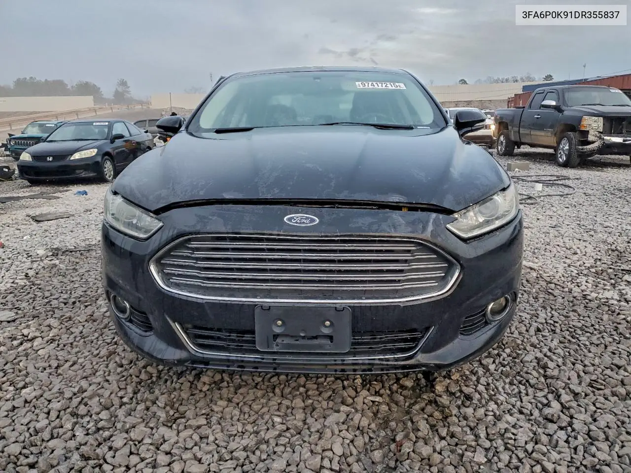 3FA6P0K91DR355837 2013 Ford Fusion Titanium