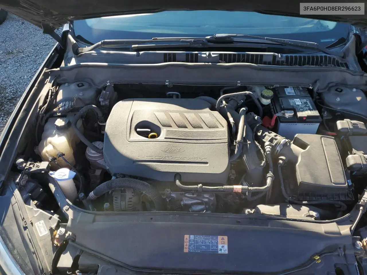 3FA6P0HD8ER296623 2014 Ford Fusion Se