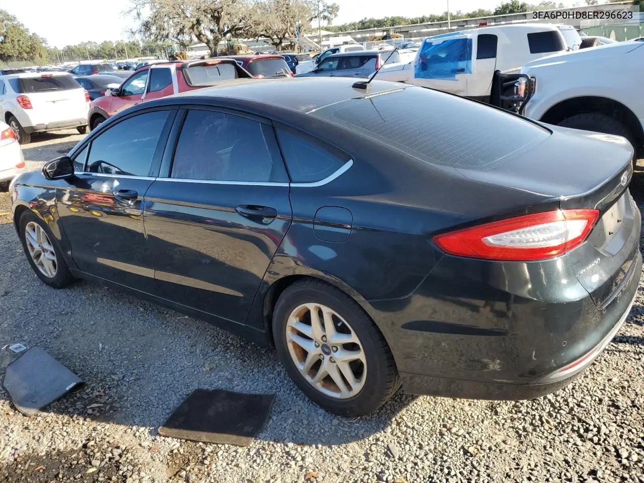 3FA6P0HD8ER296623 2014 Ford Fusion Se