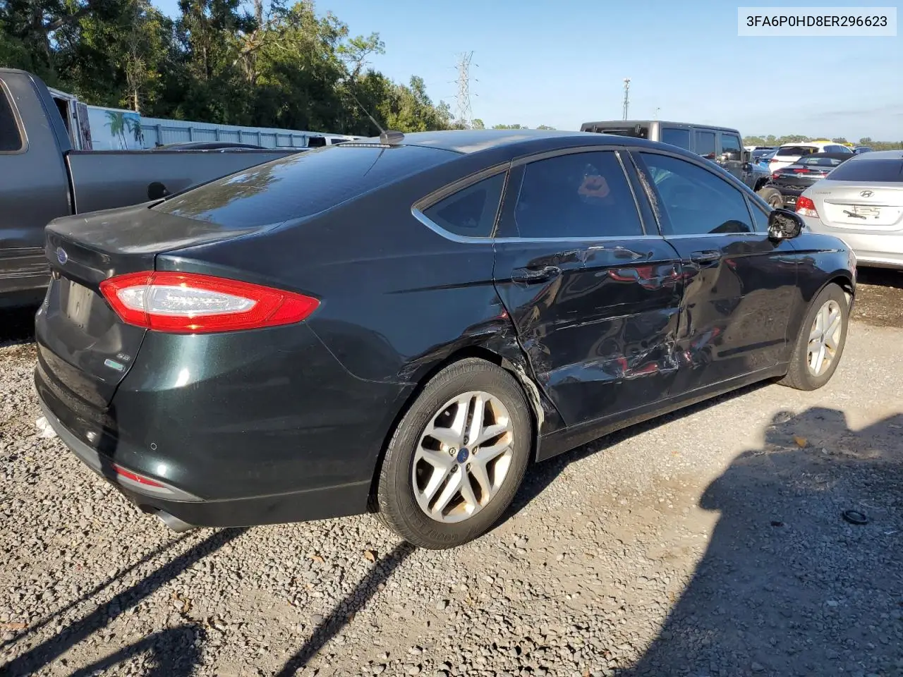 3FA6P0HD8ER296623 2014 Ford Fusion Se