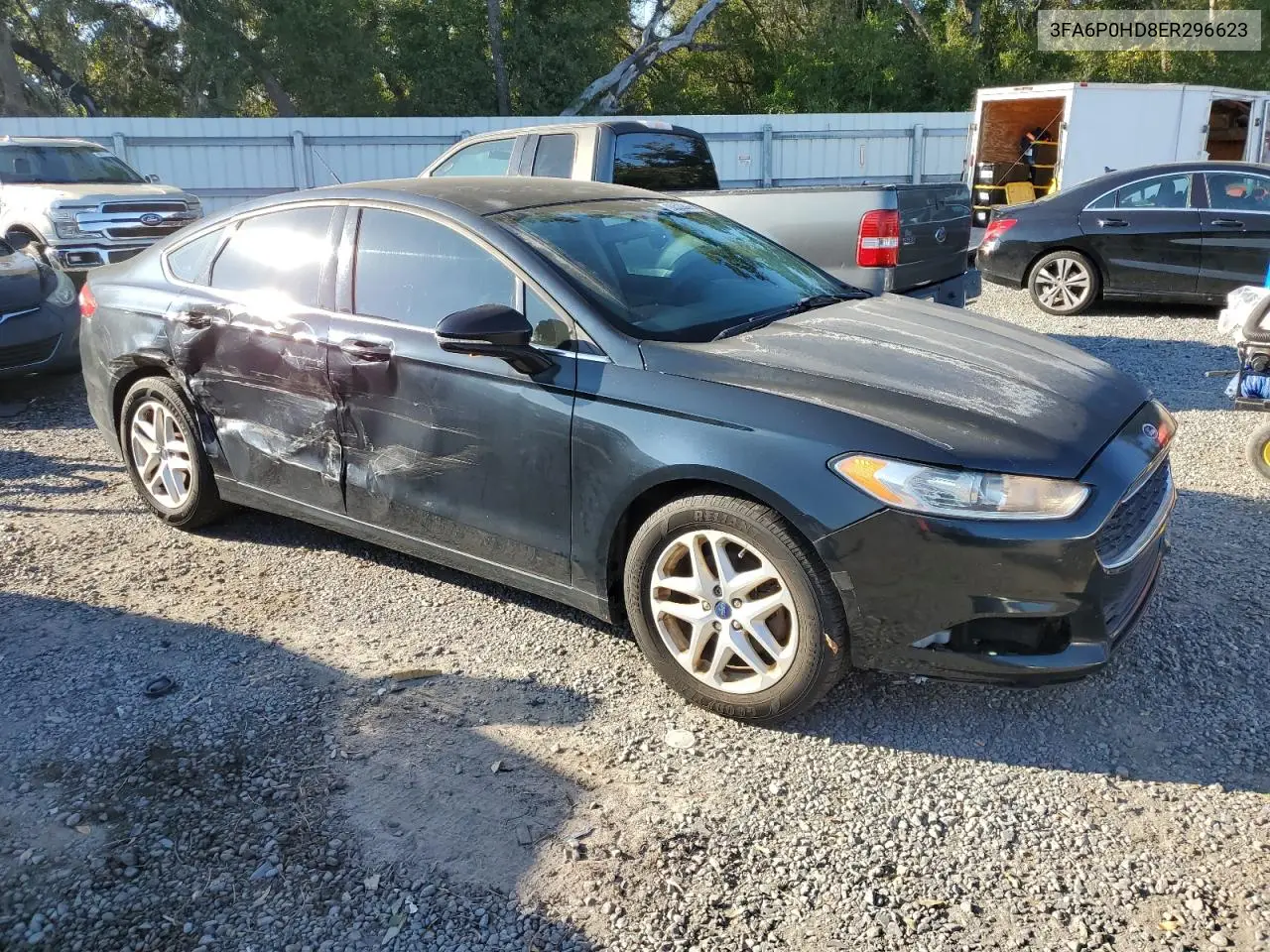 3FA6P0HD8ER296623 2014 Ford Fusion Se
