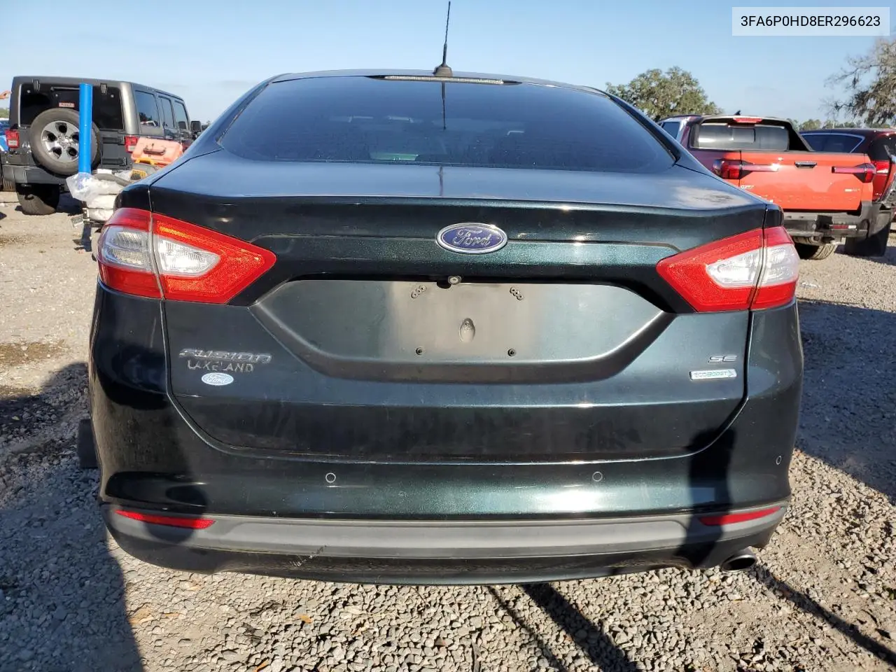 3FA6P0HD8ER296623 2014 Ford Fusion Se