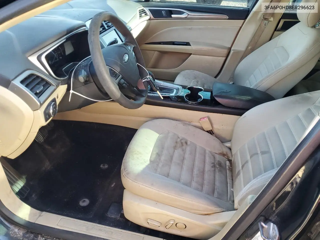 3FA6P0HD8ER296623 2014 Ford Fusion Se