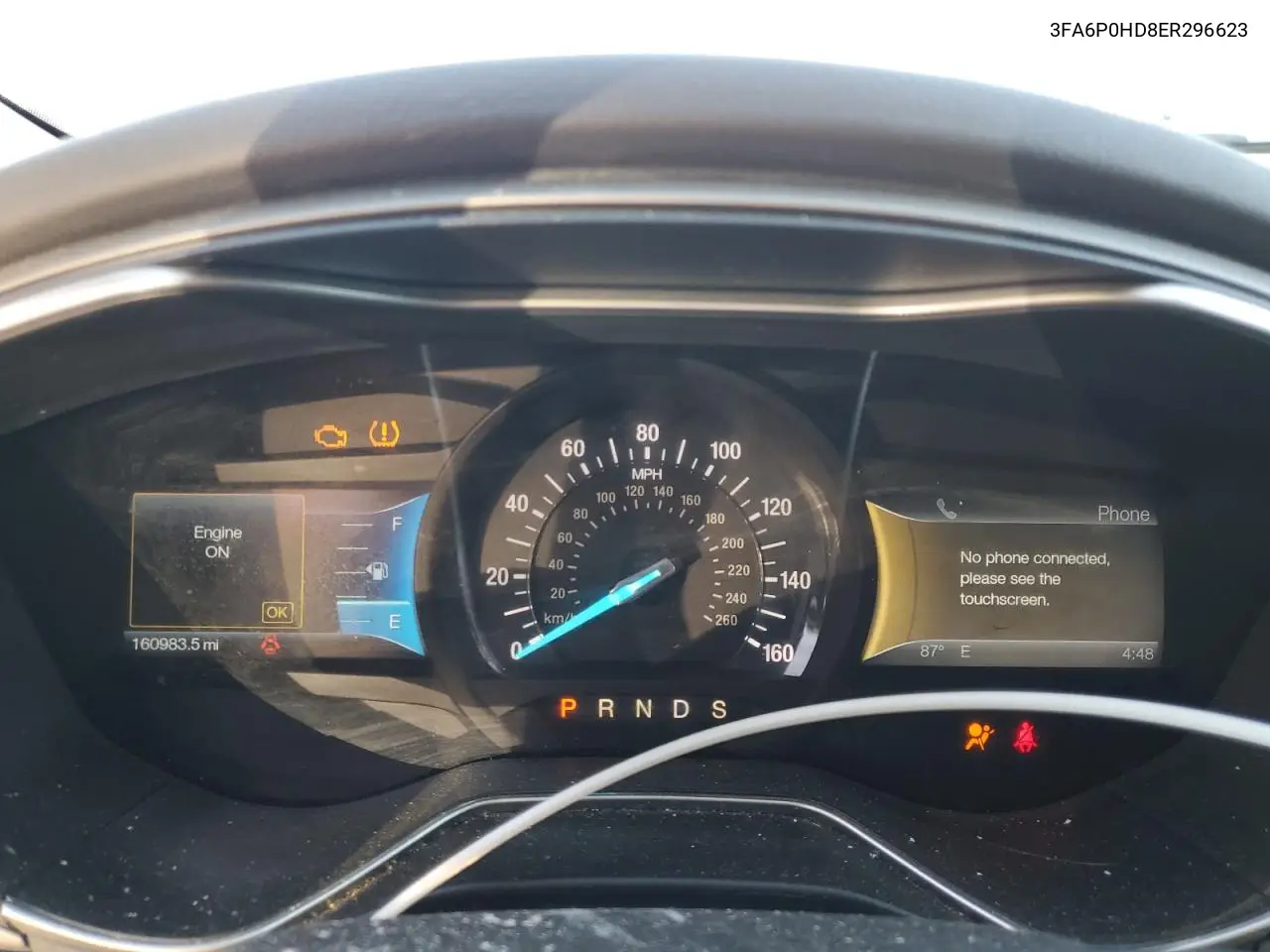 3FA6P0HD8ER296623 2014 Ford Fusion Se