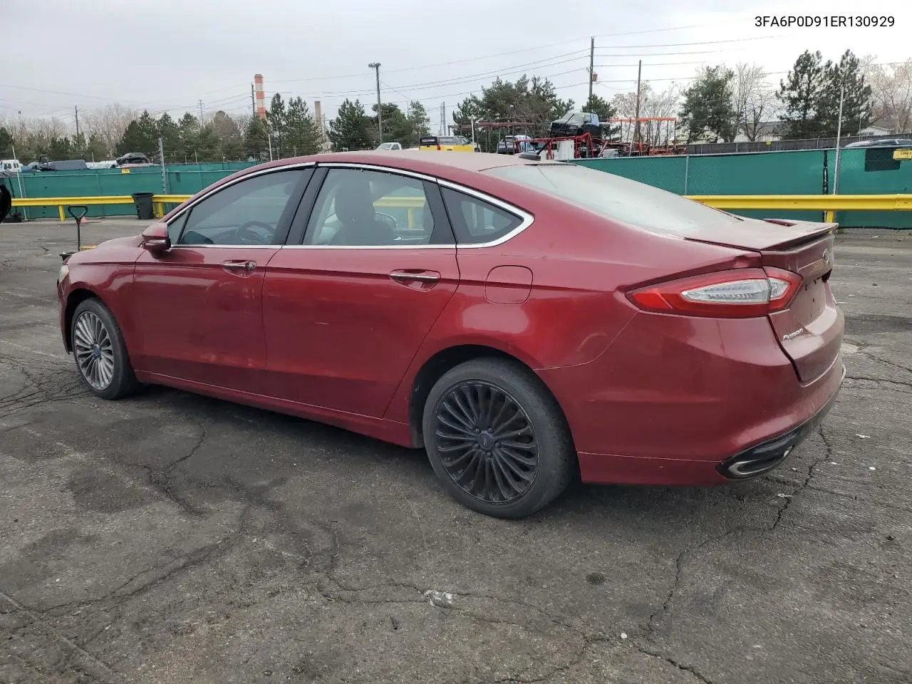 3FA6P0D91ER130929 2014 Ford Fusion Titanium