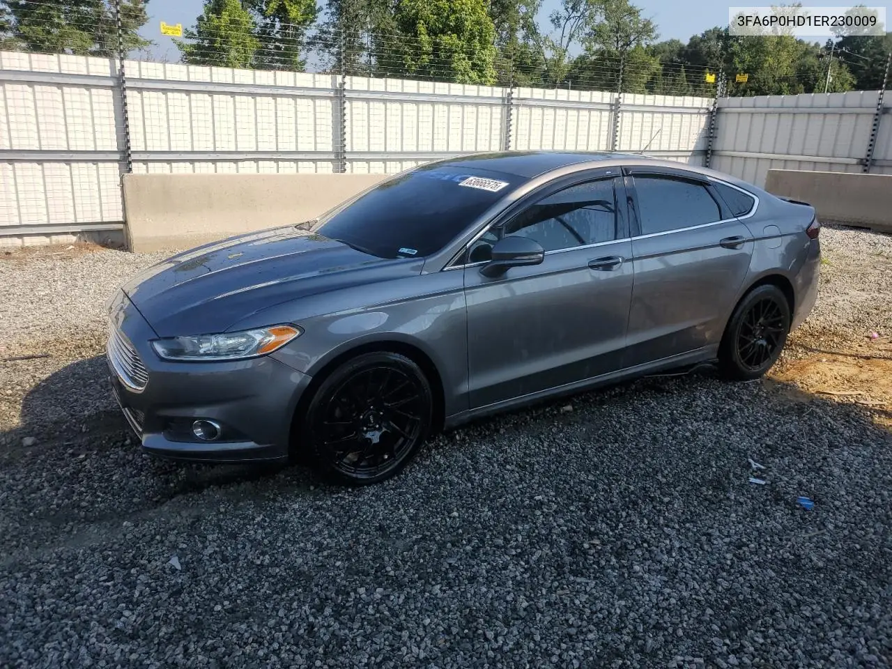 3FA6P0HD1ER230009 2014 Ford Fusion Se