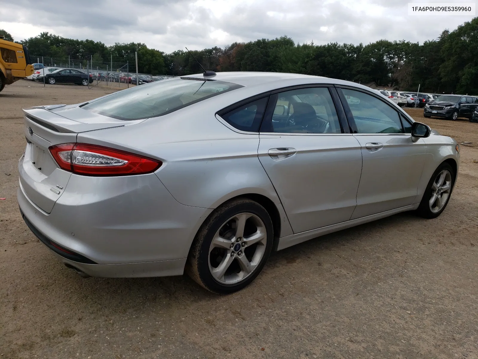 1FA6P0HD9E5359960 2014 Ford Fusion Se