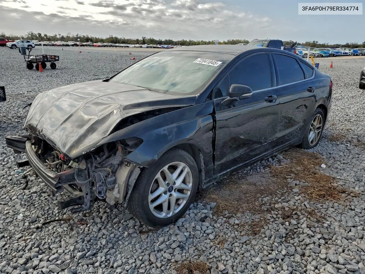 3FA6P0H79ER334774 2014 Ford Fusion Se