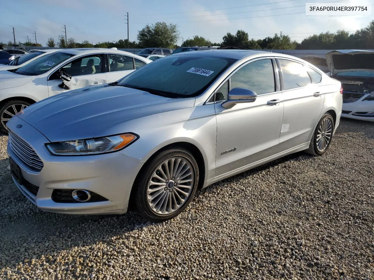 3FA6P0RU4ER397754 2014 Ford Fusion Titanium Hev